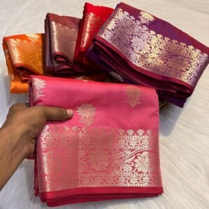 Banarasi katan silk saree