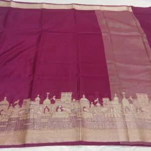 Banarasi soft silk saree